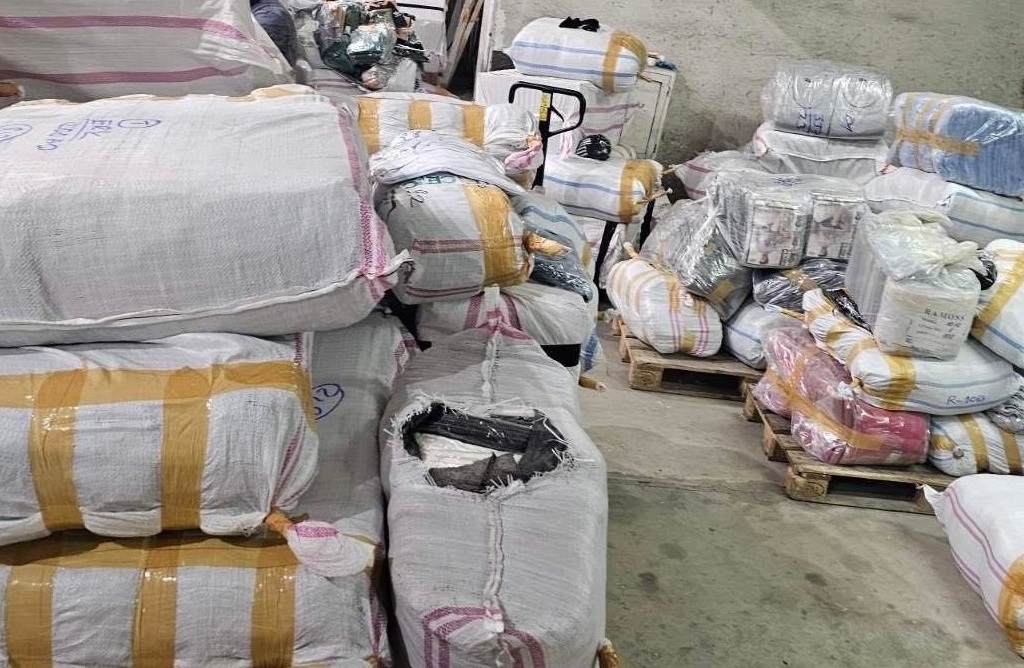 Снимки на задържаните стоки